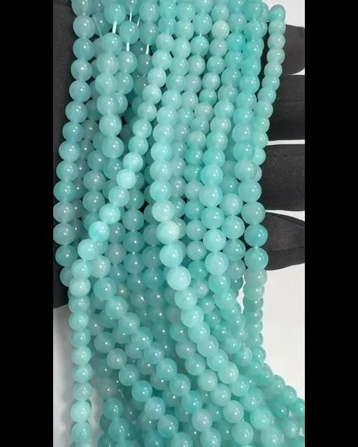 Amazonite USA AA+ contas 6mm em arame 40cm