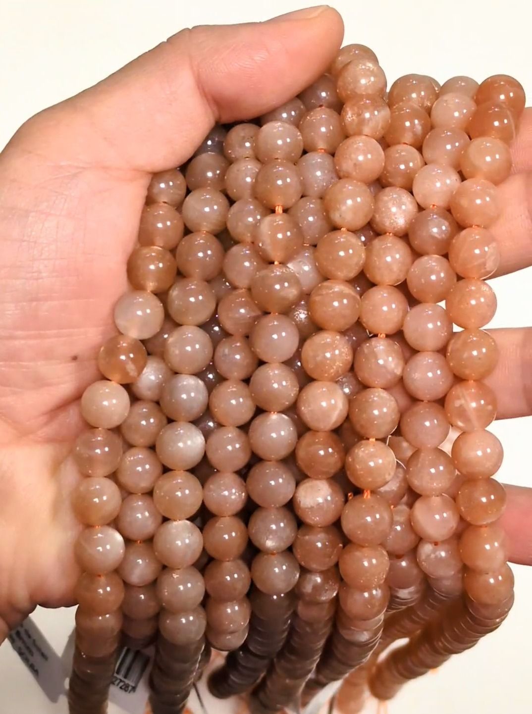 Pedra do sol A contas 8mm em arame 40cm